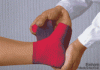 Lenkelast color Universalbinden rot, 5 m x 8 cm (10 Stck.), 1 Packung