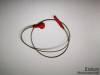 Elektrodenleitung für Patientenkabel LZ-EKG-Gerät CM3000SM, 60cm,  rot