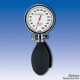 Manometer allein für Boso manuell Blutdruckmessgerät Ø 60 mm (Doppelschlauch, allein mit Druckball), 1 Stück