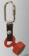SEGUFIX-Magnetschlüssel rot mit Anhänger, 1 Stück
