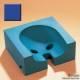 Intubationskissen für Bauchlage blau, dicht, 24 x 25 x 12 cm (*Sonderanfertigung, keine Rückgabe!*), 1 Stück