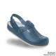 Sandale Modell BAD TÖLZ gelocht, mit Rist- und Fersenriemen, blau, Gr. 38, 1 Paar