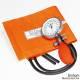 Prakticus II Blutdruckmessgerät Ø 68 mm 2-Schlauch, orange, kpl. im Etui, 1 Stück