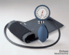 boso clinicus I Blutdruckmessgerät blau, Einschlauch m. Klettenmanschette, Ø 60mm
