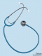 duplex baby Stethoskop blau, aus Aluminium