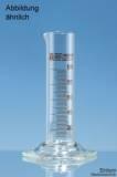 Messzylinder, SILBERBRAND-ETERNA, 50 ml:2 ml, Boro 3.3, braun graduiert