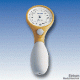 ri-san Blutdruckmessgerät Ø 64 mm Kunststoff safran, 1-Schlauch (mit Klettenmanschette Erwachsene)