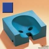 Intubationskissen für Bauchlage blau, dicht, 24 x 25 x 12 cm (*Sonderanfertigung, keine Rückgabe!*)
