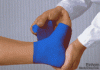 Lenkelast color Universalbinden blau, 5 m x 8 cm (10 Stck.), 1 Packung