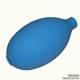 Ball, blau für Primus Stabil 3 Color, 1 Stück