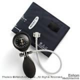 DuraShock Blutdruckmessgerät DS55 schwarz, Ø 50 mm, verchromt, 2-Schlauch (für Erwachsene, im Etui)