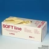 SOFT line U.-Handschuhe Gr. S, Latex, unsteril, puderfrei (100 Stck.)
