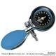 DuraShock DS55 Manometer allein Ø 50 mm, verchromt, 1-Schlauch, ohne Manschette (mit blauem Schutzri, 1 Stück