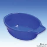 Handwaschbecken blau, 7 Ltr. oval mit Seifenablage
