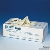 SOFT line Nitril U.-Handschuhe weiß, Gr. XL unsteril puderfrei (100 Stck.)