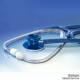 Stethoskop Doppelkopf ratiomed blau, 1 Stück