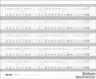 Alphabetleistenaufkleber für Karteitaschen DIN A5 (100 Stck.) (unzerreißbar, PP-Folie)