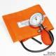 Prakticus I Blutdruckmessgerät Ø 68 mm 1-Schlauch, orange, kpl. im Etui